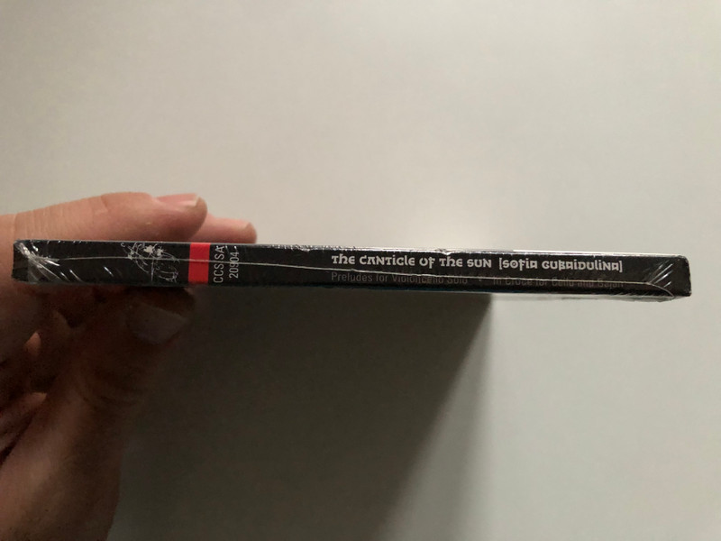 Sofia Gubaidulinan - The Canticle Of The Sun; Preludes For Violoncello Solo; In Croce For Cello And Bajan - Pieter Wispelwey (violoncello), Collegium Vocale Gent, Daniel Reuss (conductor) / Channel Classics Hybrid Disc Stereo / CCS SA 20904