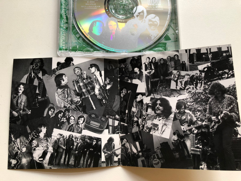Sakk-Matt: Koncert - 1968. Danuvia Muv. Haz / Radics Béla RB Emléktársaság Audio CD 2003 / RBCD 011 002 (5998802620296)