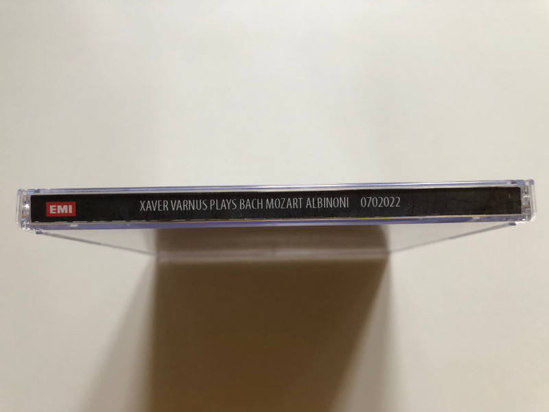 The Legendary Organist: Xaver Varnus – Bach Mozart Albinioni / World Famous Historical Recordings / EMI Audio CD 2010 / 0702022