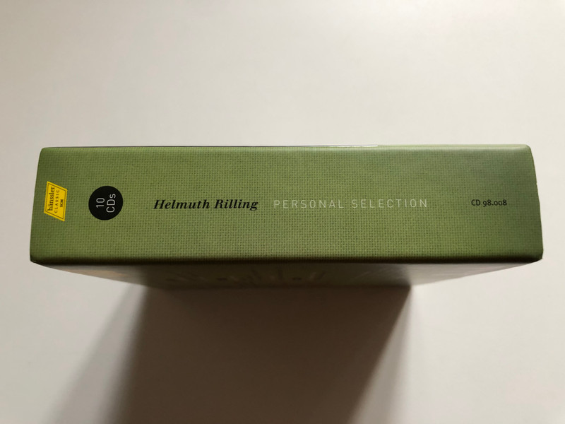 Helmuth Rilling: Personal Selection / hanssler classic 10x Audio CD, Box Set 2013 / CD 98.008