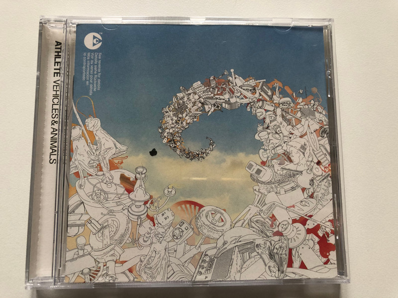 Athlete – Vehicles & Animals / Parlophone Audio CD 2003 / 07243-582341-2-1