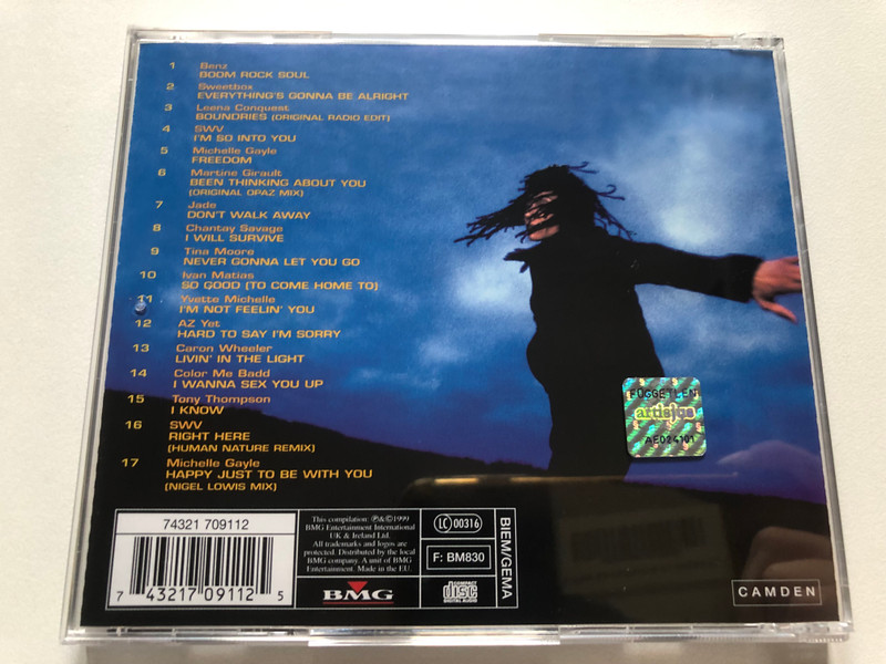 Boom Rock Soul (17 Classic RnB Selections) - Sweetbox, Michelle Gayle, Tina Moore, Leena Conquest / BMG Entertainment International UK & Ireland Ltd. Audio CD 1999 / 74321 709112