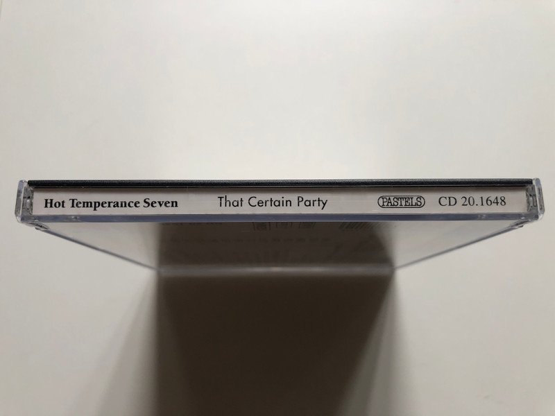 Hot Temperance Seven: That Certain Party - My Sweet Virginia; Chili Bom Bom; Happy Feet; Am I Blue; u. a. / Digital Remastered Jazz Edition / Pastels Audio CD 1995 / CD 20.1648
