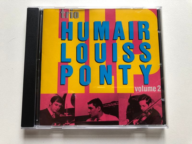 Trio Humair Louiss Ponty – Volume 2 / Disques Dreyfus Audio CD 1991 / FDM 36510-2