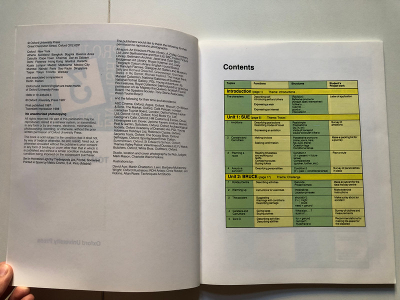 Project English 3: Student's Book / Tom Hutchinson / Oxford University Press España, S.A., 1999 / Paperback
