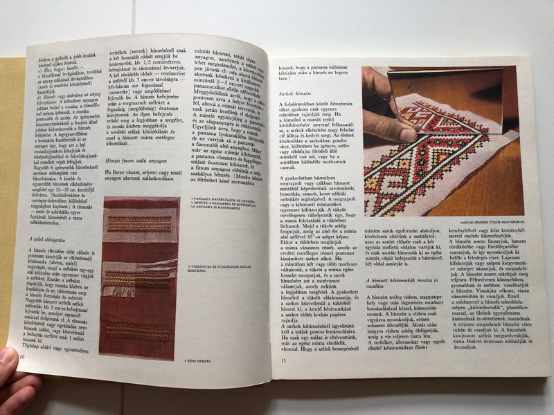 Így hímezzünk - Marta Mannová / Práca-Roh Kiadóvállalat, 1979 / Hardcover 