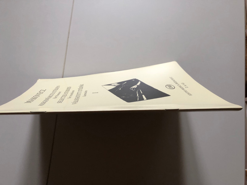 Ausgewählte Etüden Band 1 für Posaune / Makovecz / Selected Studies for trombone / VÁLOGATOTT ETŰDÖK harsonára / Editio Musica Budapest Z. 14 143 / Paperback (9790080141434)