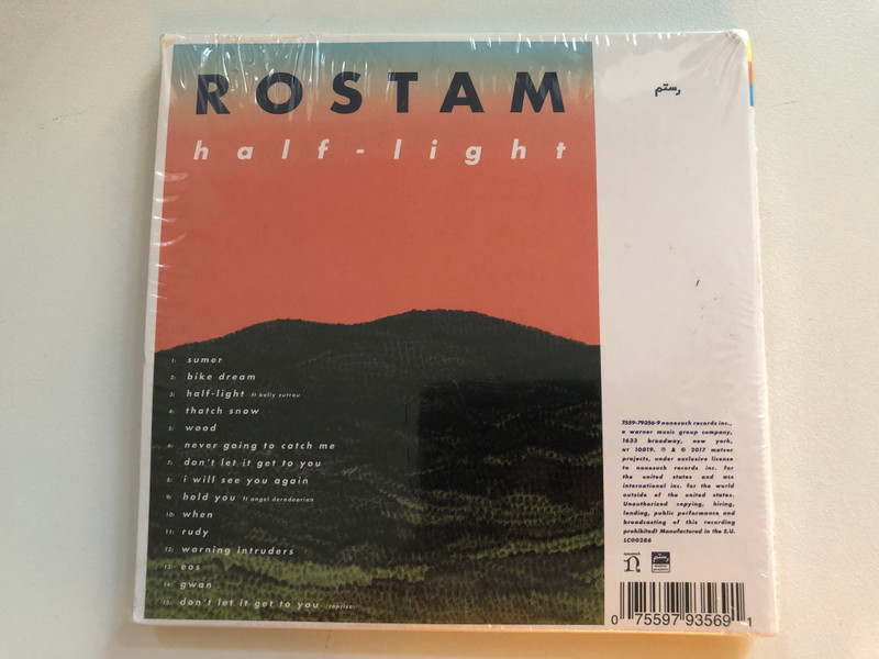 Rostam – Half-Light / Nonesuch Audio CD 2017 / 7559-79356-9