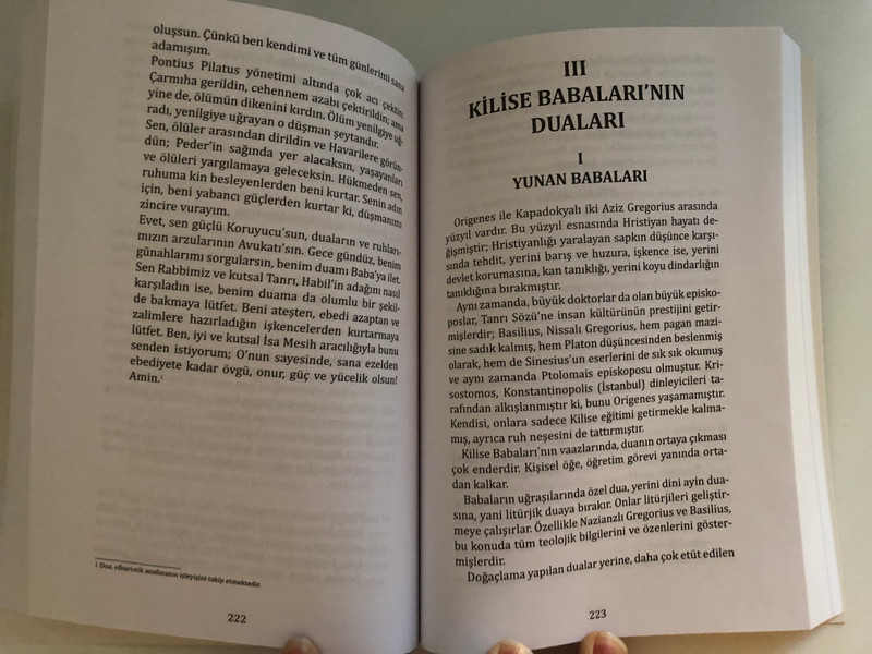İLK HRİSTİYANLARIN DUALARI / ADALBERT HAMMAN / Aziz Antuan Yansimalari / F. Brouty, J. Fayard et Cie, 1952 / Paperback (9786056516306) 