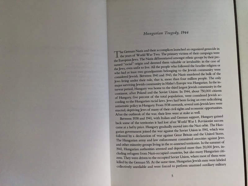 DROP IN THE OCEAN / A Hungarian Policeman in the Holocaust / THE STORY OF DEZSŐ MAGYAR / LÁSZLÓ CSŐSZ / Hardcover (9789631213225)