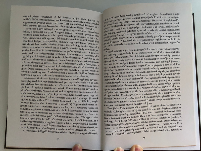 DROP IN THE OCEAN / A Hungarian Policeman in the Holocaust / THE STORY OF DEZSŐ MAGYAR / LÁSZLÓ CSŐSZ / Hardcover (9789631213225)