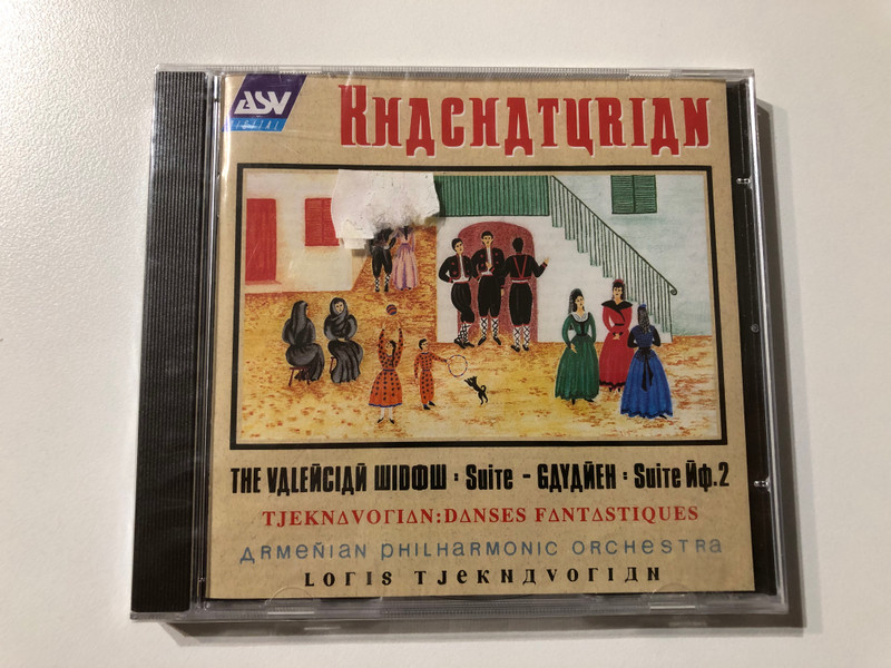 Khachaturian - The Valencian Widow: Suite; Gayaneh: Suite #2; Danses Fantastiques - Armenian Philharmonic Orchestra, Loris Tjeknavorian / ASV Digital Audio CD 1993 Stereo / CD DCA 884