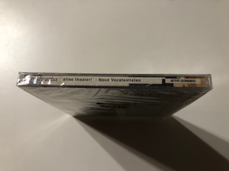 Alles Theater! - Berio, Hidalgo, Aperghis, Perezzani, Ronchetti, Bauckholt, Neue Vocalsolisten Stuttgart / Stradivarius Audio CD / STR 33680