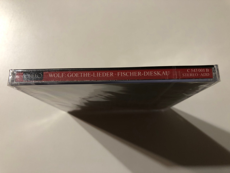 Hugo Wolf, Goethe-Lieder - Dietrich Fischer-Dieskau, Sviatoslav Richter / Bayerische Staatsoper Live / Orfeo Audio CD Stereo / C 543 001 B