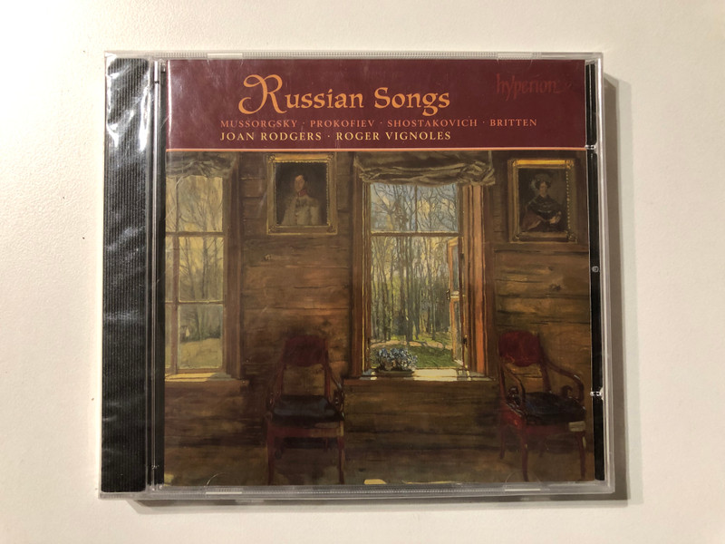 Russian Songs - Mussorgsky, Prokofiev, Shostakovich, Britten, Joan Rodgers, Roger Vignoles / Hyperion Audio CD / CDA67355