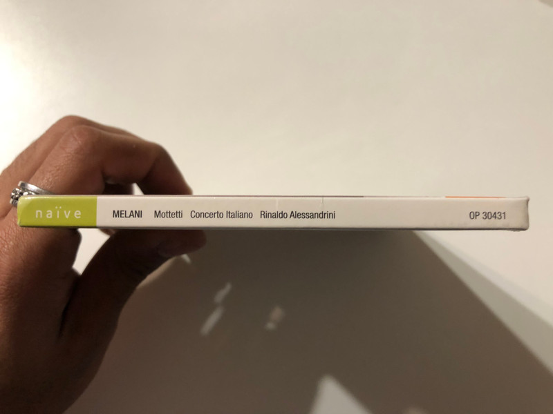 Melani: Mottetti - Concerto Italiano, Rinaldo Alessandrini / Naïve Audio CD 2010 / OP 30431