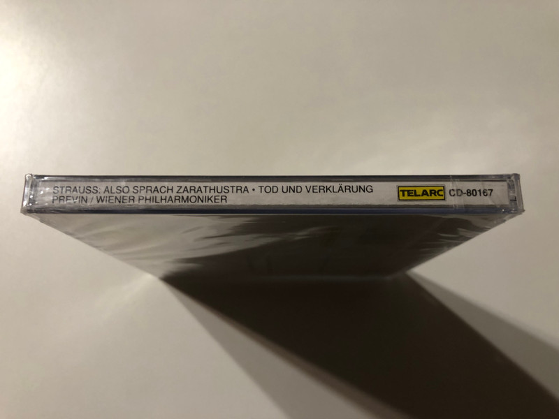 Richard Strauss - Also Sprach Zarathustra; Tod Und Verklärung = Death And Transfiguration - André Previn, Wiener Philharmoniker / Telarc Digital Audio CD 1988 / CD-80167
