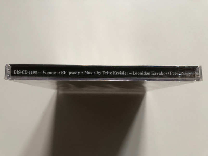 Viennese Rhapsody: Music for Violin and Piano by Fritz Kreisler - Leonidas Kavakos (violin), Péter Nagy (piano) / BIS Audio CD 2000 / BIS-CD-1196