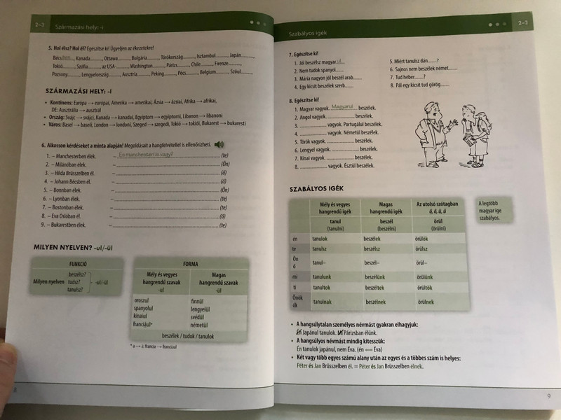 MagyarOK A1 / Textbook + Workbook / New edition 2023 / University of Pecs / Paperback (9786150163413)
