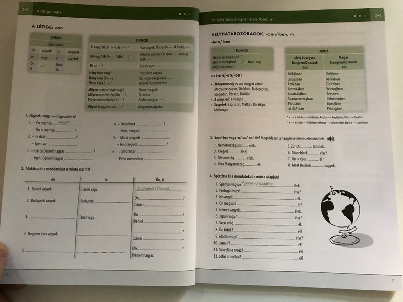 MagyarOK A1 / Textbook + Workbook / New edition 2023 / University of Pecs / Paperback (9786150163413)