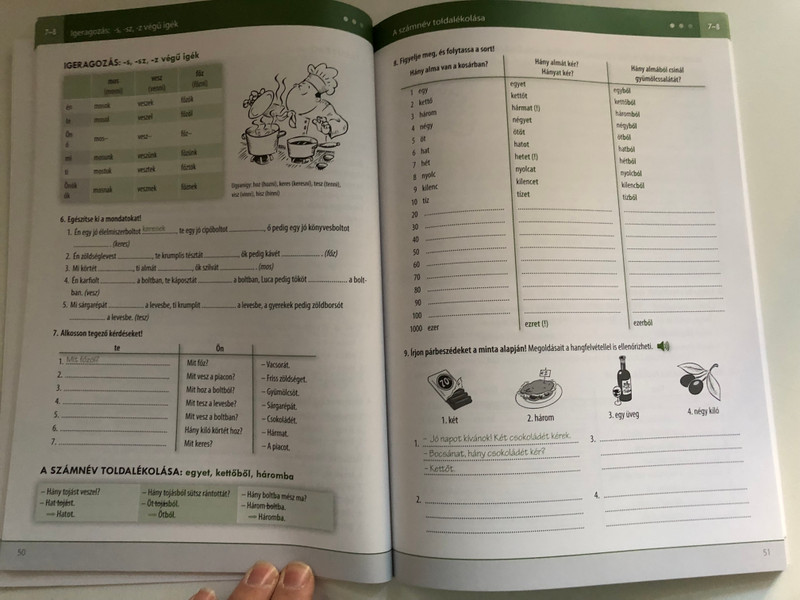 MagyarOK A1 / Textbook + Workbook / New edition 2023 / University of Pecs / Paperback (9786150163413)