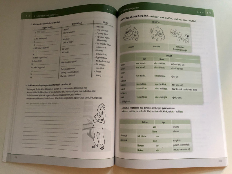 MagyarOK A1 / Textbook + Workbook / New edition 2023 / University of Pecs / Paperback (9786150163413)