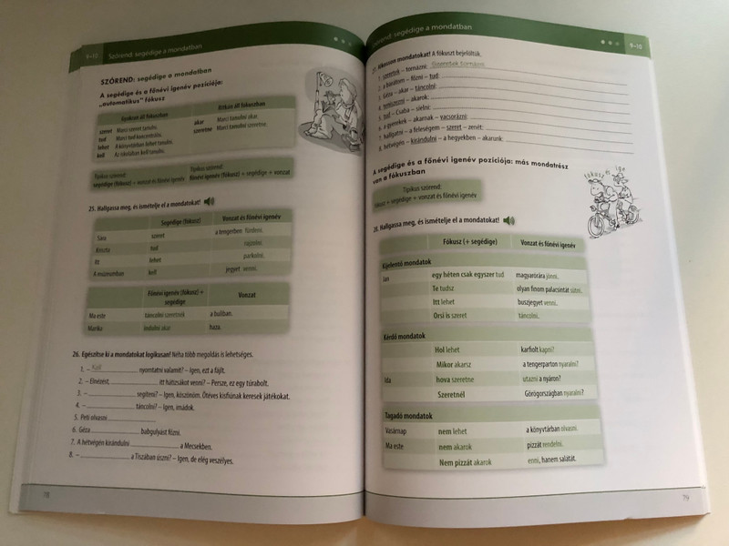 MagyarOK A1 / Textbook + Workbook / New edition 2023 / University of Pecs / Paperback (9786150163413)