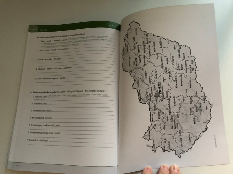 MagyarOK A1 / Textbook + Workbook / New edition 2023 / University of Pecs / Paperback (9786150163413)