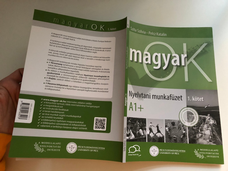 MagyarOK A1 / Textbook + Workbook / New edition 2023 / University of Pecs / Paperback (9786150163413)