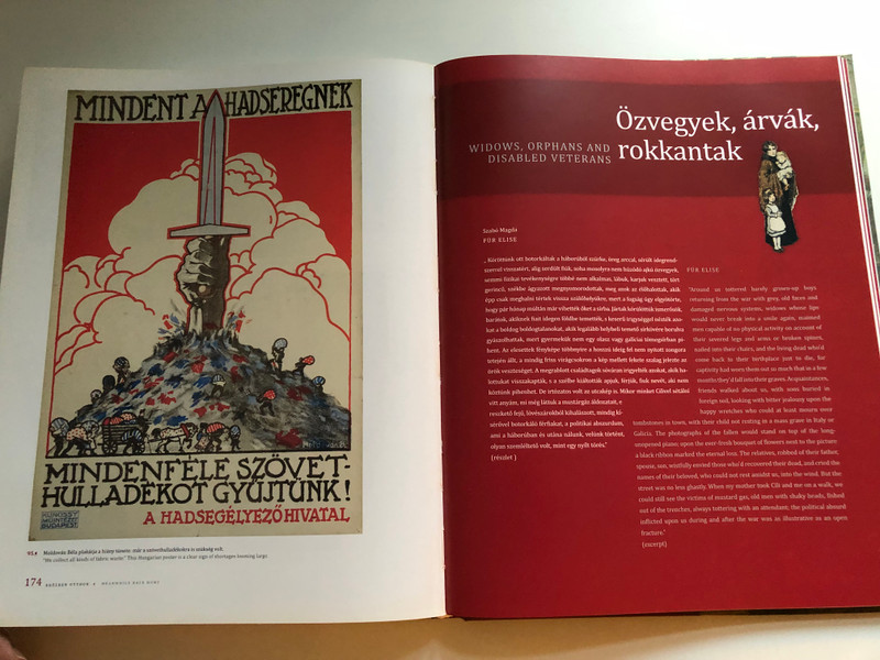 Képpé formált háború - Picture the great war / Katona Anikó - Szarka Anita / Budapest, OSZK, OSIRIS KIADO, 2014 / Hardcover (9789632762517)