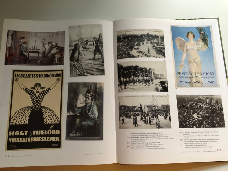 Képpé formált háború - Picture the great war / Katona Anikó - Szarka Anita / Budapest, OSZK, OSIRIS KIADO, 2014 / Hardcover (9789632762517)