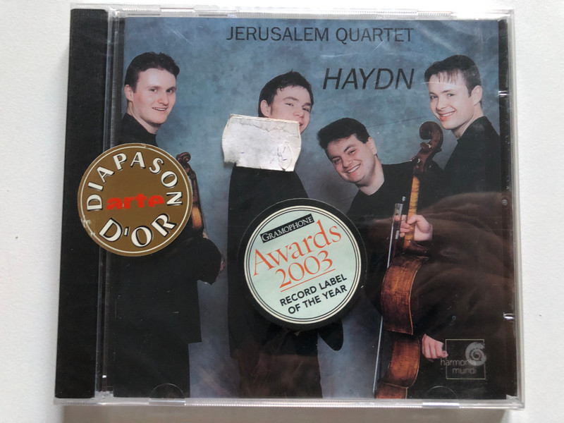 Jerusalem Quartet - Haydn / Awards 2003 Record Label Of The Year / Harmonia Mundi Audio CD 2004 / HMC 901823