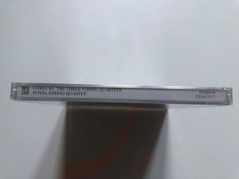 Górecki: The Three String Quartets - Royal String Quartet / Hyperion 2x Audio CD / CDA67812