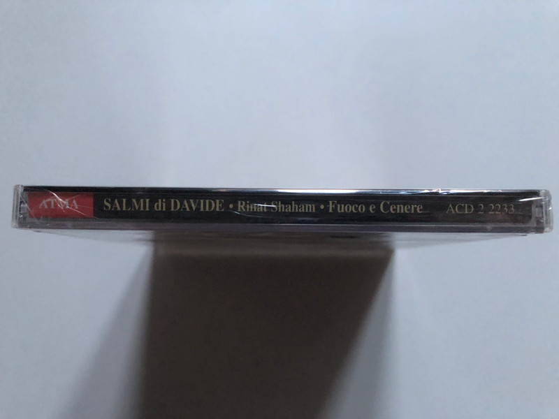 Marcello, Salma di Davide - Rinat Shaham, Fuoco e Cenere, Jay Bernled / Atma Baroque / Atma Classique Audio CD 2004 / ACD 2 2233