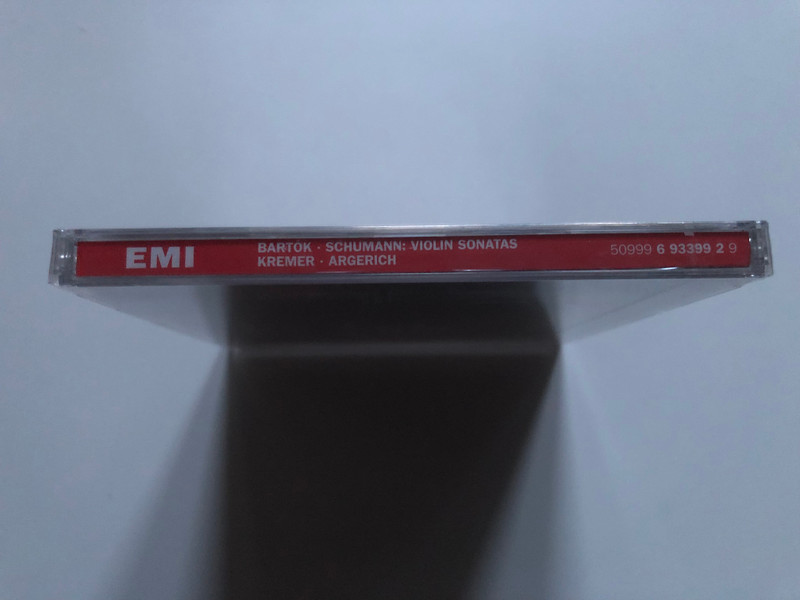 Gidon Kremer: The Berlin Recital: Schumann, Bartók - Martha Argerich / EMI Classics 2x Audio CD 2009 Stereo / 5099969339929