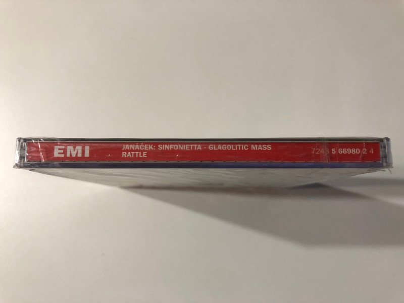 Janáček - Sinfonietta; Glagolitic Mass - Simon Rattle, Philharmonia Orchestra, City Of Birmingham Symphony Orchestra Chorus & Orchestra / EMI Classics Audio CD 1999 Stereo / 724356698024