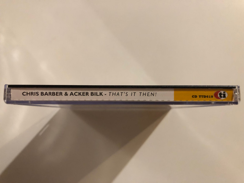 That's It Then! by Chris Barber & Acker Bilk | Live Dixieland Jazz Album (8711458061933)