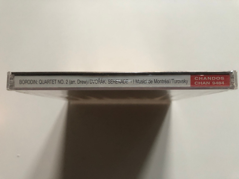 Borodin: String Quartet No. 2 (arr. for String Orchestra), Dvorak: Serenade for Strings, Two Waltzes, Nocturne - I Musici de Montreal, Yuli Turovsky / Chandos Records Audio CD 1997 / CHAN 9484