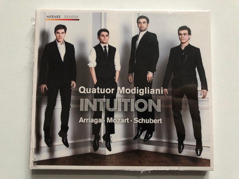Quatuor Modigliani: Intuition - Arriaga, Mozart, Schubert / Mirare 2x Audio CD 2012 / MIR 168