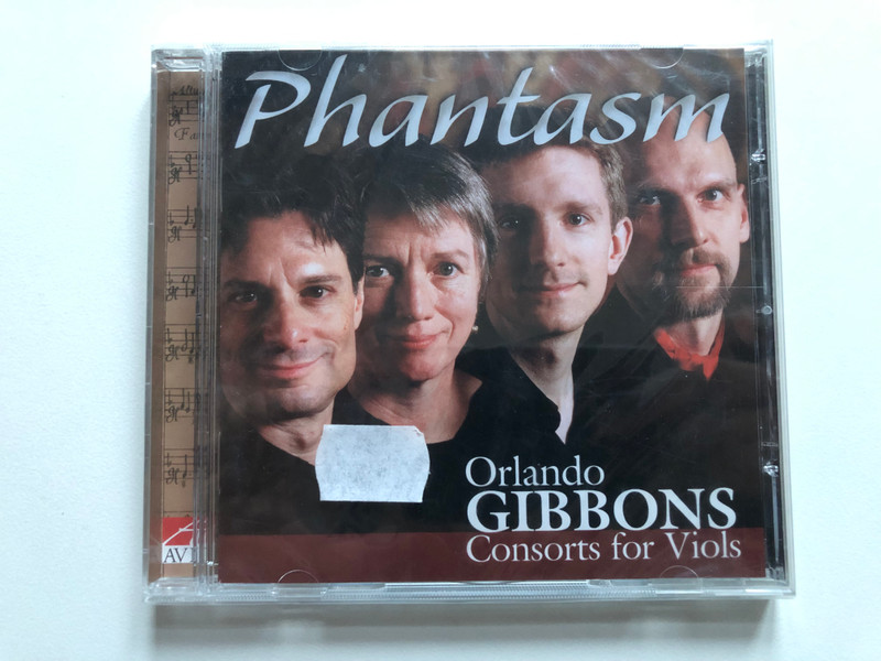 Orlando Gibbons, Phantasm – Consorts For Viols / Avie Records Audio CD 2004 / AV0032