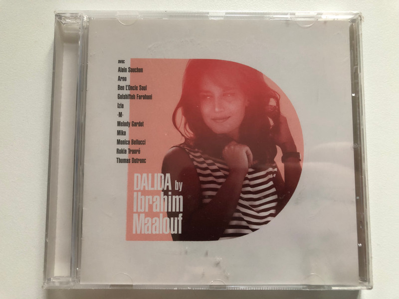 Dalida By Ibrahim Maalouf - avec Alain Souchon, Arno, Ben L'Oncle Soul, Golshifteh Farahani, Izia, -M-, Melody Gardot, Mika, Monica Bellucci, Rokia Traore, Thomas Dutronc / Barclay Audio CD 2017 / 670 359-0