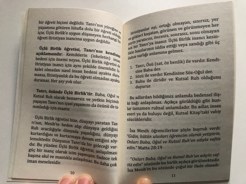 HRİSTİYANLIKTA TESLİS İNANCI - Kutsal Üçlü Birlik / P. ZAVEN BIÇAKÇI / KİTAB-I MUKADDES ŞİRKETİ / Paperback (9789754621839)
