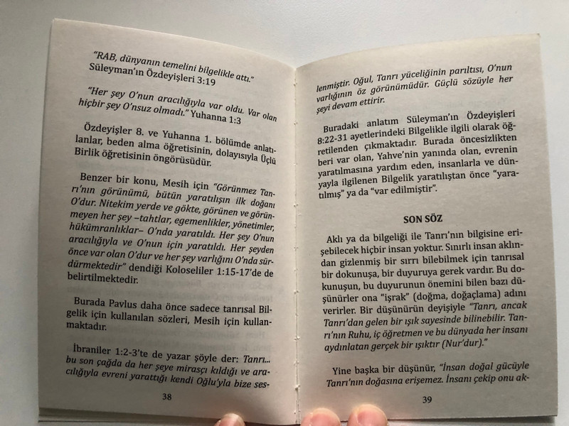 HRİSTİYANLIKTA TESLİS İNANCI - Kutsal Üçlü Birlik / P. ZAVEN BIÇAKÇI / KİTAB-I MUKADDES ŞİRKETİ / Paperback (9789754621839)