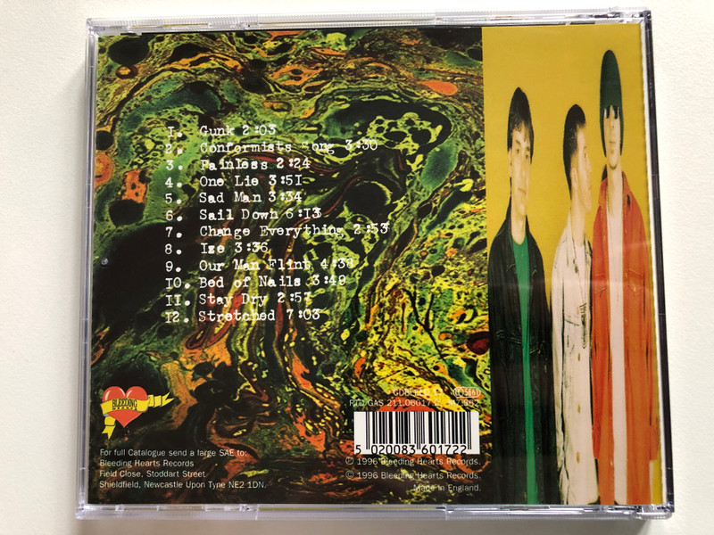 Forgodsake – Gunk / Bleeding Hearts Records Audio CD 1996 / CDBLEED 17