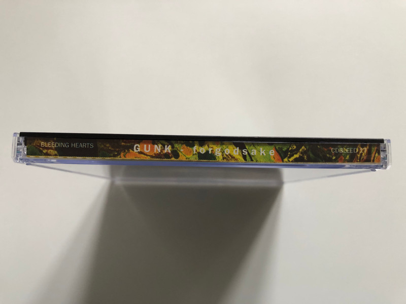 Forgodsake – Gunk / Bleeding Hearts Records Audio CD 1996 / CDBLEED 17
