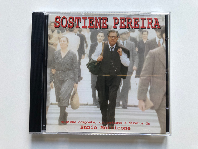Sostiene Pereira - Musiche composte, orchestrate e dirette da Ennio Morricone / Epic Audio CD 1995 / EPC 480383 2