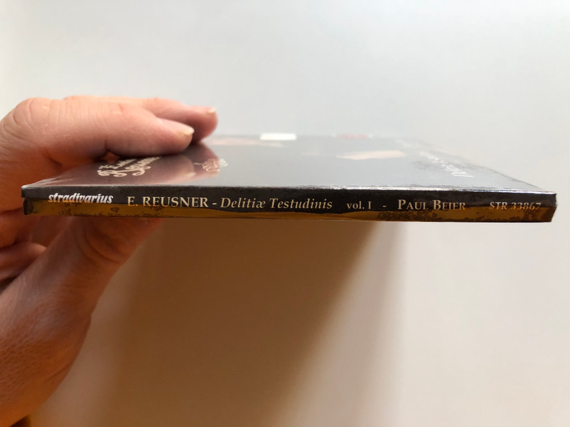 Esaias Reusner - Delitiæ Testudinis Volume 1 - Paul Beier / Stradivarius Audio CD / STR 33867