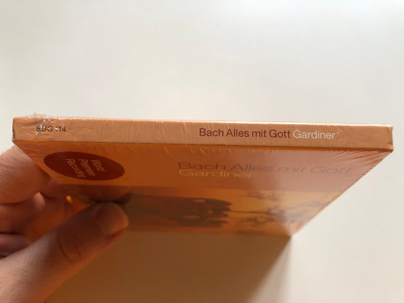 Bach: Alles Mit Gott - Gardiner / World Premiere Recording / Soli Deo Gloria Audio CD 2005 / SDG 114