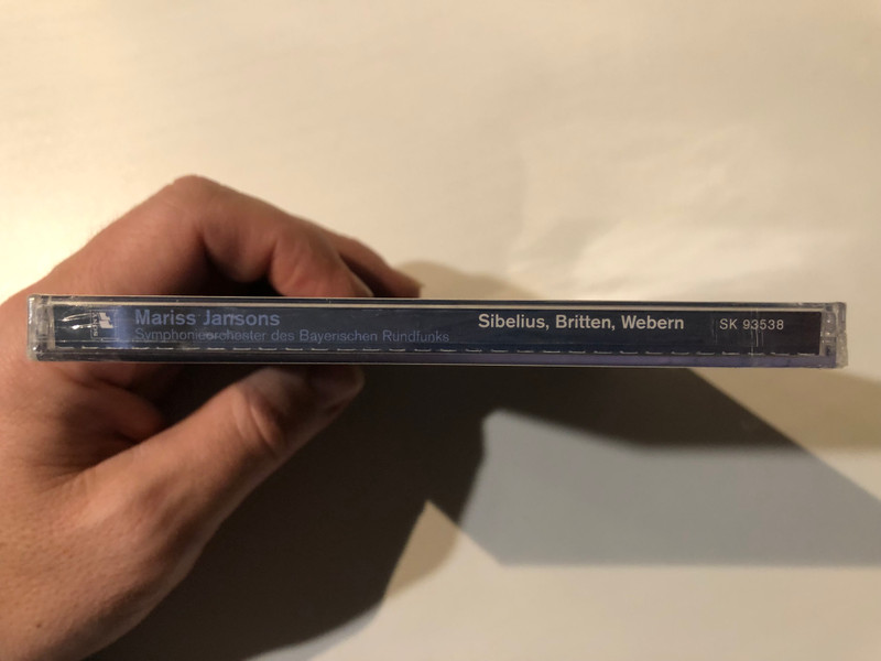 Mariss Jansons, Symphonie-Orchester Des Bayerischen Rundfunks – Sibelius: Sinfonie Nr. 1, Britten: The Young Person's Guide to the Orchestra, Webern: Im Sommerwind / Sony Classical Audio CD 2004 / CD 93538