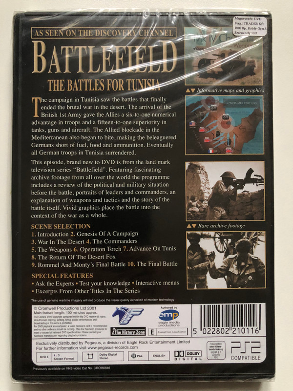 BATTLEFIELD: THE BATTLES FOR TUNISIA (5022802210116)